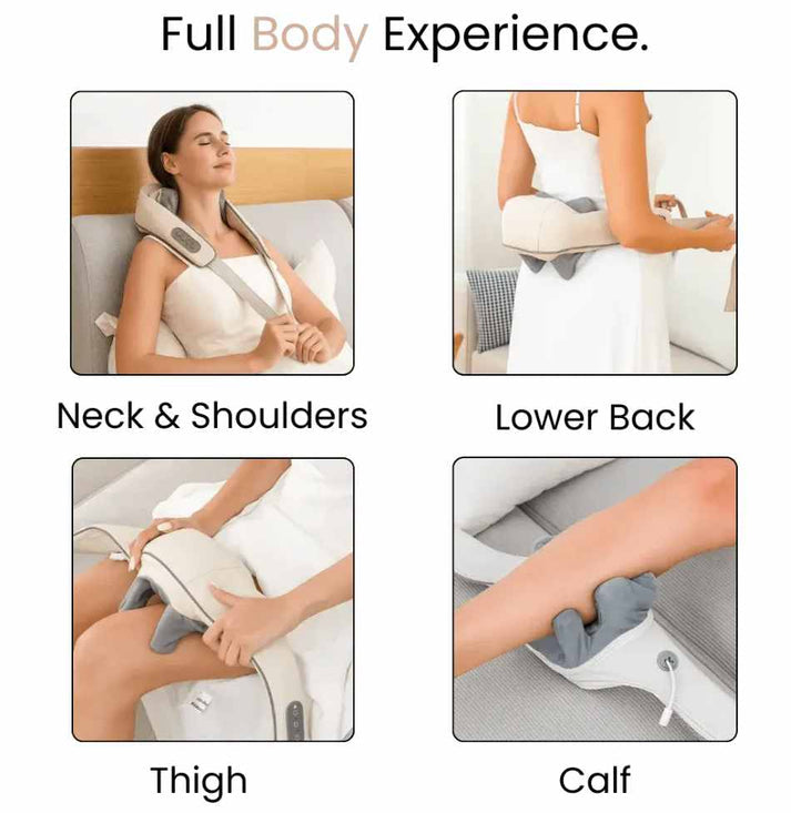 GoldenRooted™️ Wireless Neck And Shoulder Massager