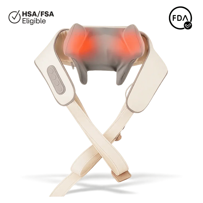 GoldenRooted™️ Wireless Neck And Shoulder Massager